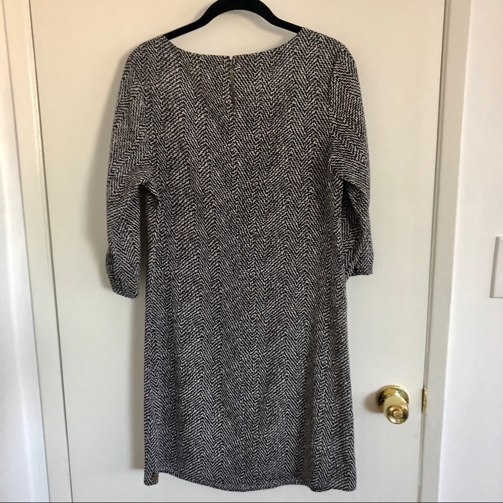 Scotch And Soda Black And White Patterned Dress - image 5